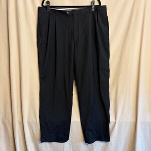 100% Wool Men's Black 40x30 Dress Pants *Read below*